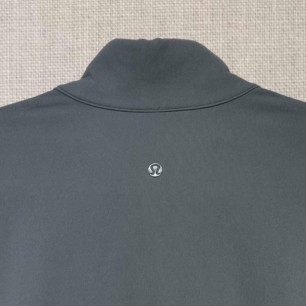 Lululemon Post Gravity Full Zip Jacket Men’s Size Medium Gray - Picture 9 of 10